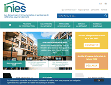 Tablet Screenshot of inies.fr
